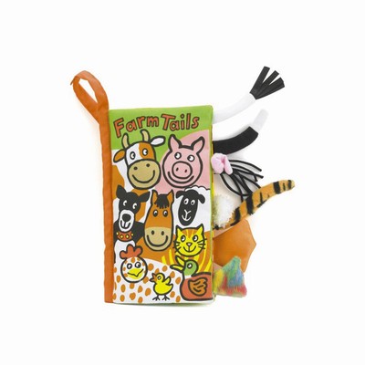 Jellycat Farm Tails Activity Books USA | 70329EIYU